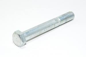 M16x2, 120mm, RH, zinc-plated steel hex head bolt, 8.8, DIN 931