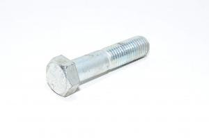 M16x2, 70mm, RH, zinc-plated steel hex head bolt, 8.8, DIN 931