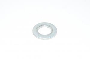 M18 flat type washer, zink plated steel, DIN 125
