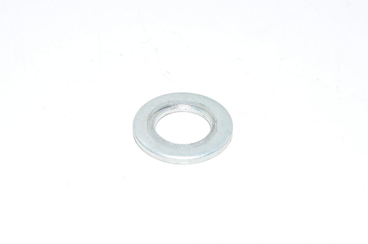 M18 flat type washer, zink plated steel, DIN 125