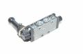 Univer CM-423F Universal sarjan 5/3 asentoon lukkiutuva karaventtiili G1/8" porteilla + CP-913N lyhyt musta vipu
