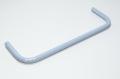 Steel tubular handle 505x160x22mm, grey