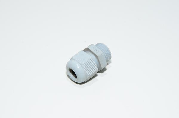 PG9, Jacob Perfect 50.009 PA cable gland for 4...8mm cable, gray, plastic, IP68