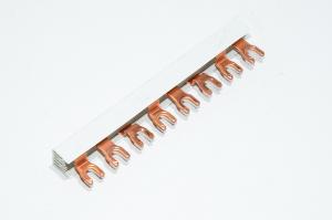 Geneerinen 3-vaihe rinnankytkentäkisko 2x3pin + 1x2pin, 53mm jako