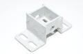 Teräksinen asennuskisko jossa 4x 8.8x19.8mm, 4x 5.5x11.5mm, 2x 11.9mm reiät