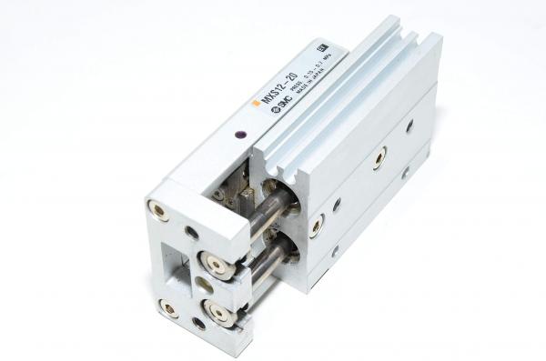 SMC MXS12-20 Compact Dual Rod Air Slide table with cross roller guide