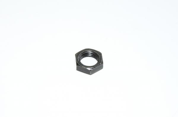 M14x1.5, RH, 19/6mm, steel, black finish, jam nut