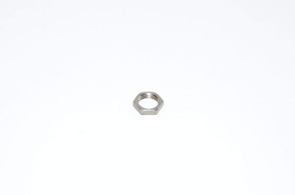 M10x1, RH, 12/3mm, ruostumaton teräs, vastamutteri