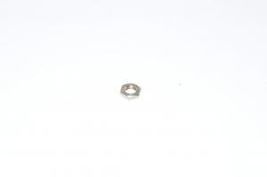 M6x0.75, RH, 9/2mm, sinkitty teräs, vastamutteri
