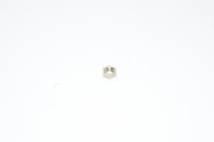 M5x0.8, RH, 8/3mm, zinc plated steel, jam nut