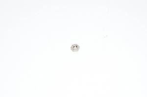 M4x0.7, RH, 7/2mm, sinkitty teräs, vastamutteri