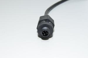 Anturikaapeli 4x 0.25mm² jossa M12 suora A-koodattu suojaamaton 4-pin anturiliitin, uros, muovi, Phoenix Contact SACC-M12MS-4QCON 1681415, veitsiliitäntä 4-7,5mm kaapeleille