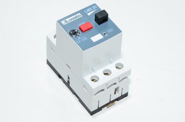 Lovato LMS 25 063T 0,4-0,63A motor circuit controller *slightly broken chassis*