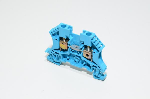 Weidmüller WDU 4 BL 1020180000 4mm² 800V 32A blue W-series W-standard single-level feed-through terminal block with screw connection