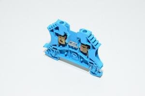 Weidmüller WDU 2.5 BL 1020080000 2.5mm² 800V 24A blue W-series W-standard single-level feed-through terminal block with screw connection