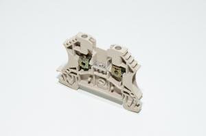 Weidmüller WDU 2.5 1020000000 2.5mm² 800V 24A tumma beige W-sarja W-vakio yksikerrosläpimenoriviliitin ruuvikiinnityksellä