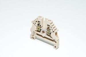 Weidmüller WDU 1.5 102370 1.5mm² 500V 18A tumma beige W-sarja W-vakio yksikerrosläpimenoriviliitin ruuvikiinnityksellä