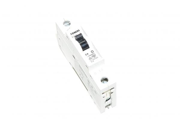 4A 1-phase C-type automatic fuse / circuit breaker Siemens 5SX21 C4 230VAC / 400VAC