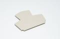 Weidmüller WAP/WDK 2.5 1059100000 dark beige end plate for W-series terminal blocks