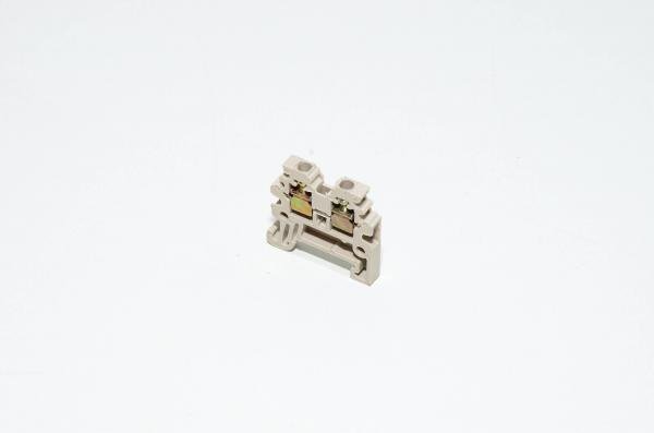 Weidmüller WDU 1.5/R3.5 1753280000 1.5mm² 400V 17.5A tumma beige W-sarja W-mini yksikerrosläpimenoriviliitin ruuvikiinnityksellä