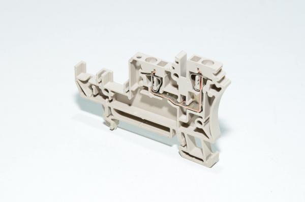 Weidmüller ZIA 1.5/3L-1S 1651980000 1.5mm² 250V 17.5A tumma beige Z-sarjan modulaarinen initiaattorin/toimilaitteen riviliitin jousikiinnityksellä