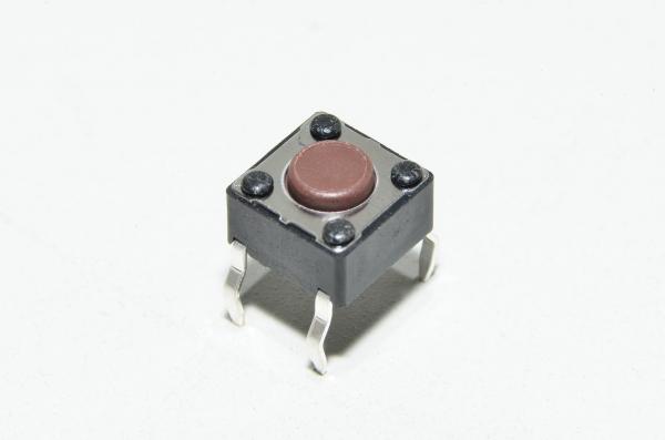 Multicomp MCDTS6-1N, 6.5x4.5mm, 4,3mm, 160g, 1x NO, tactile switch *new*