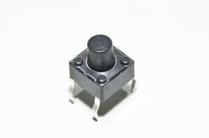 Multicomp MCDTS6-3K, 6.5x4.5mm, 7mm, 100g, 1x NO, piirilevypainike *uusi*