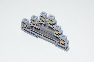 Entrelec D2,5/6.D 1SNA 115 542 R1200 2.5mm² 380V 22A gray triple-level feed-through terminal block with screw connection