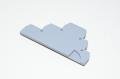 Entrelec FED3E 1SNA 116 771 R2000 gray end plate for D-series terminal blocks