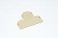 Conta-Clip AP RKD AP 4 BG 2101.2 beige päätylevy RKD sarja riviliittimille