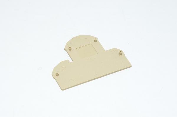 Conta-Clip AP RKD AP 4 BG 2101.2 beige päätylevy RKD sarja riviliittimille