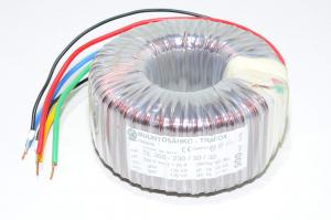 230VAC / 30VAC 130VA + 30VAC 130VA Muuntosähkö-Trafox TE260 230/30/30 rengassydänmuuntaja