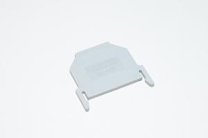 Schlegel Electrokontakt IW 4/6 gray end plate for IK, IKT and IKTS series terminal blocks