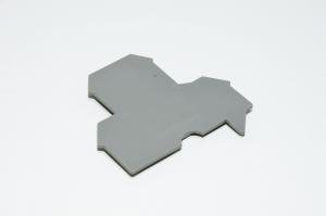 Wieland Electric Selos APN 2,5 E 07.312.1755.0 dark gray end plate for WKN-series terminal blocks