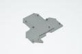 Wieland Electric Selos APN 2,5 E 07.312.1755.0 dark gray end plate for WKN-series terminal blocks