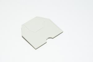 Wieland Electric Selos TW 2,5-4 07.311.1155.0 large gray end plate for WK-series terminal blocks