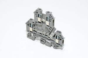 Wieland Electric Selos WKN2,5E/U 57.403.7055.0 2,5mm² 500V 24A dark gray double-level feed-through terminal block with screw connection