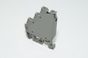 Wieland Electric Selos WK 2,5-4 KI/U 57.503.7855.0 2,5mm² 250V 24A dark gray triple-level feed-through terminal block with screw connection