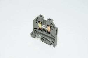Wieland Electric Selos WK 4/U 57.504.0055.0 4mm² 800V 32A dark gray single-level feed-through terminal block with screw connection