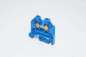 Wieland Electric Selos WK 4/U 57.504.0055.6 BLAU 4mm² 800V 32A blue single-level feed-through terminal block with screw connection