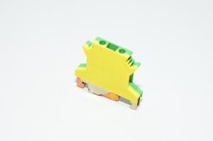 Phoenix Contact USLKG 2,5 0441025 4mm² 800V yellow green grounding single-level feed-through terminal block with screw connection