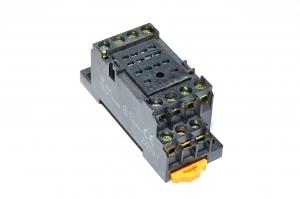 Omron PYF-14A-E relay socket DIN rail rail mount for MY series relays
