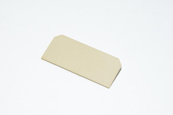 Conta-Clip AP SI-1 BG 2046.2 beige end plate for STK 1 and ST 2 series terminal blocks