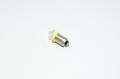 BA9S keltainen Super Flux 7.6x7.6mm 3-6VDC LED *uusi*