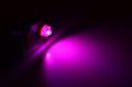 BA9S pink Super Flux 7.6x7.6mm 3-6VDC LED *new*