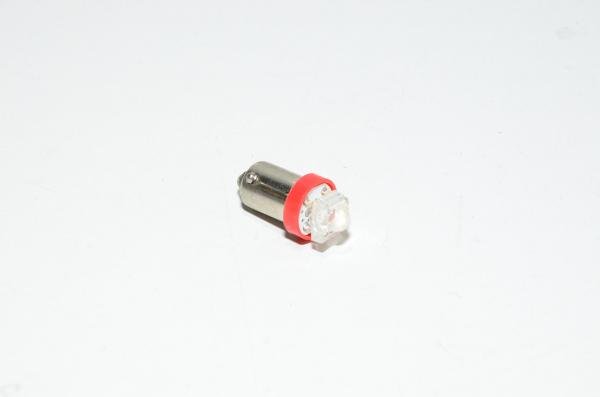 BA9S pink Super Flux 7.6x7.6mm 3-6VDC LED *new*