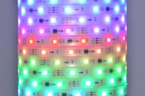Worldsemi HC-T12V-10L-30LED-W-IP60 WS2811 12VDC 36W 30LED/m IP60 joustava digitaalinen LED-nauha, 5m kela *uusi*