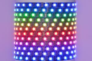 Worldsemi HC-F5V-60L-60LED-B-IP20 WS2812B 5VDC 90W 60LED/m IP20 joustava digitaalinen LED-nauha, 5m kela *uusi*
