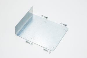 Steel L-panel 150x120x40mm, 4x 5mm holes