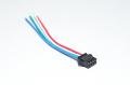 Worldsemi HC-4PIN-F 4-pin naarasliitosjohto LED-nauhoille 1x0.5mm nastoilla ja 2.54mm nastavälillä *uusi*